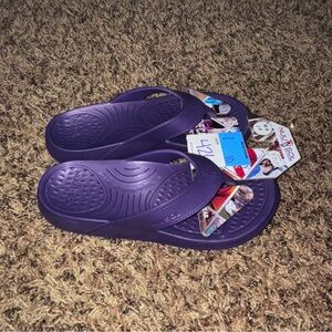 NuuSol Cascade Flip Flop Thong Sandal Women’s 6 Morning Violet New USA